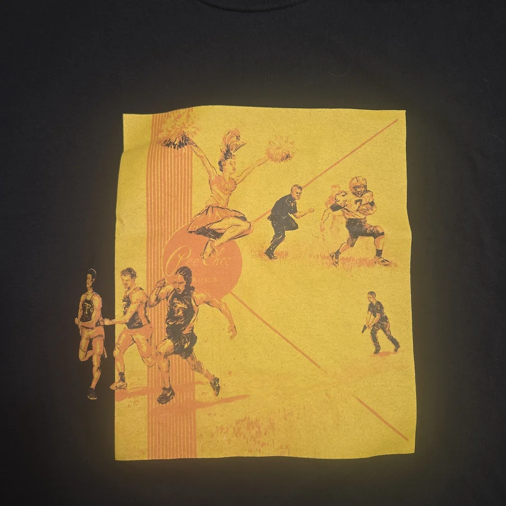 Union Los Angeles Black Graphic T-Shirt - Picture 3 of 8